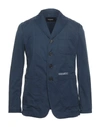 Dsquared2 Suit Jackets In Dark Blue