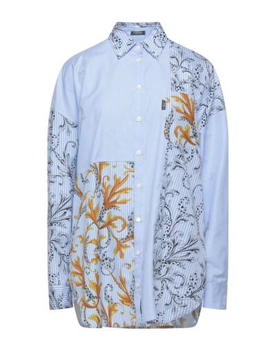 Versace Shirts In Blue