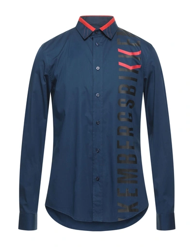 Bikkembergs Shirts In Dark Blue
