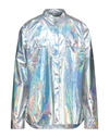 Balmain Shirts In Silver