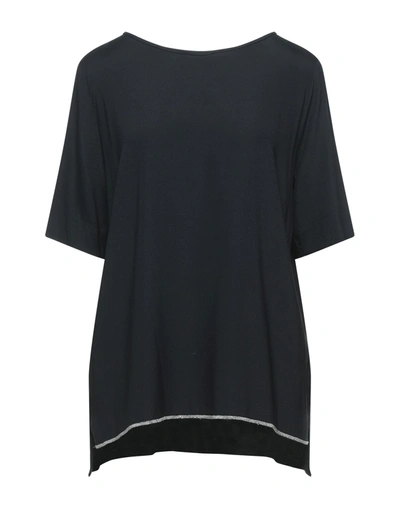 Le Tricot Perugia Blouses In Black