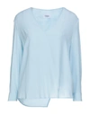 Dondup Blouses In Sky Blue