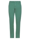 Dondup Man Jeans Emerald Green Size 30 Cotton, Elastane