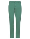Dondup Man Jeans Emerald Green Size 29 Cotton, Elastane In Green
