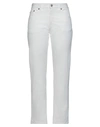 Mm6 Maison Margiela Jeans In White