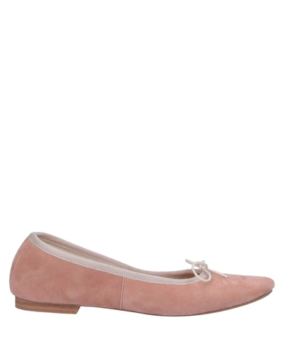 By A. Ballet Flats In Blush