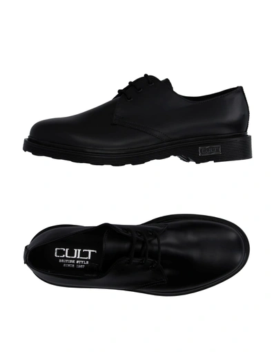 Cult Lace-up Shoes In Black
