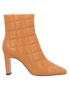 Lola Cruz Ankle Boots In Yellow