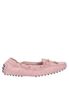 Tod's Loafers In Pink