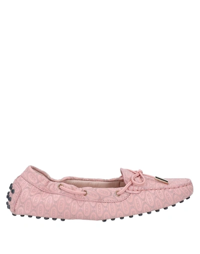 Tod's Loafers In Pink