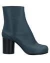 Maison Margiela Ankle Boots In Dark Blue