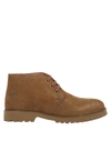 Docksteps Ankle Boots In Tan