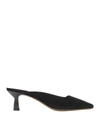 Neous Aporum Suede Mules In Black