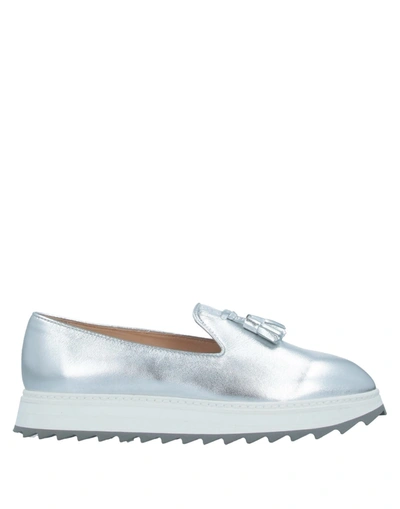 Doucal's Loafers In Silver