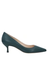 Deimille Pumps In Dark Green