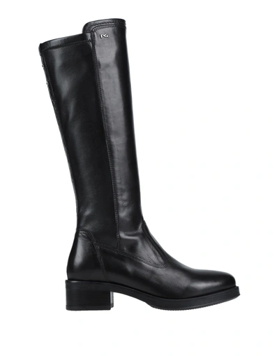 Nero Giardini Knee Boots In Black