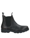 Docksteps Ankle Boots In Black