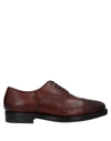 Doucal's Lace-up Shoes In Cocoa