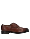 Doucal's Lace-up Shoes In Brown