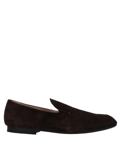 Doucal's Loafers In Dark Brown
