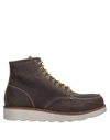 Docksteps Ankle Boots In Khaki