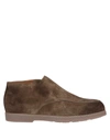 Doucal's Ankle Boots In Khaki
