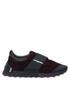 Alberto Guardiani Sneakers In Maroon