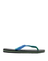 Havaianas Toe Strap Sandals In Blue