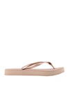 Havaianas Toe Strap Sandals In Copper