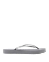 Havaianas Toe Strap Sandals In Grey