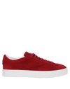 Santoni Sneakers In Red