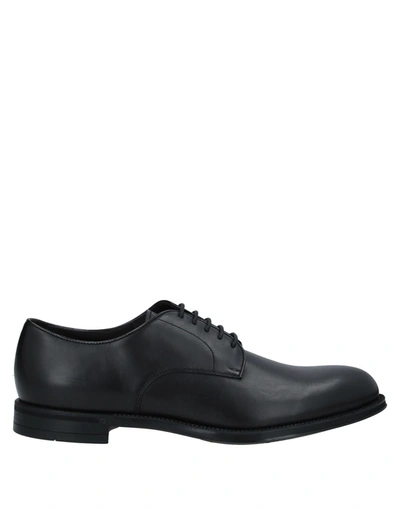 Doucal's Lace-up Shoes In Black