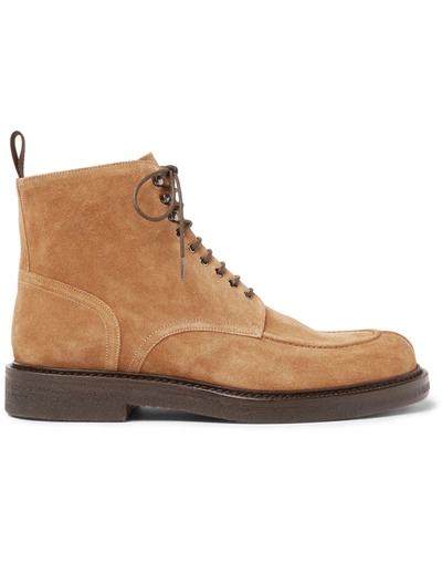 Mr P. Ankle Boots In Camel