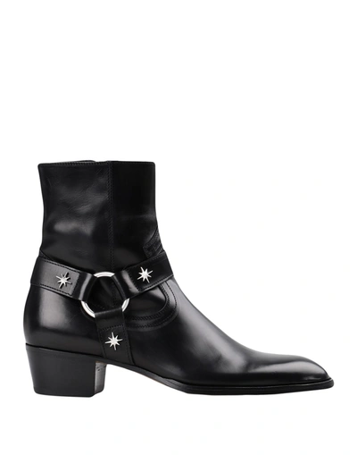 Alessandro Vasini Ankle Boots In Black