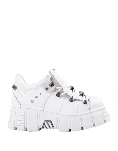 New Rock Sneakers In White