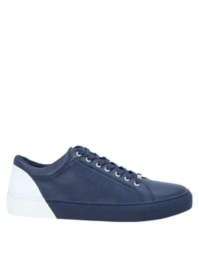 Guess Sneakers In Dark Blue