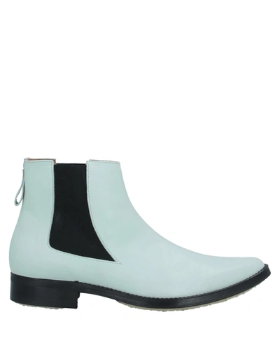 Adieu Ankle Boots In Light Green