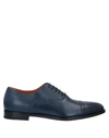 Santoni Lace-up Shoes In Blue