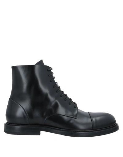 Giovanni Conti Ankle Boots In Black