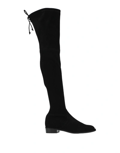 STUART WEITZMAN STUART WEITZMAN WOMAN BOOT BLACK SIZE 5.5 LEATHER,17071789QP 8