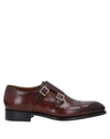 Santoni Loafers In Brown