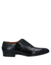 Santoni Lace-up Shoes In Black