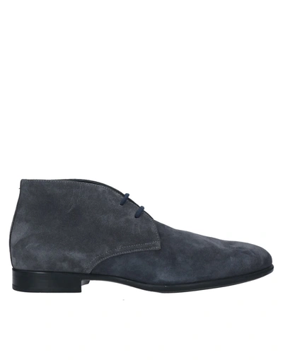 Doucal's Ankle Boots In Lead