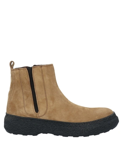 Boemos Ankle Boots In Camel