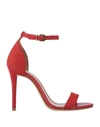 Arezzo Sandals In Red