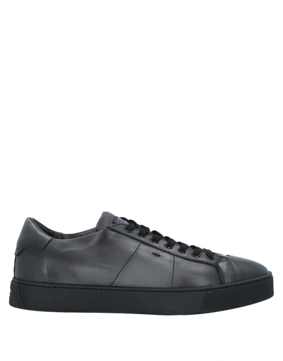 Santoni Sneakers In Lead