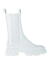 Copenhagen Ankle Boots In White