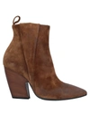 Matteo Pitti Bologna Ankle Boots In Camel
