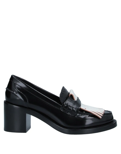 Burberry Loafers In Black