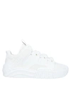 Gcds White Slim Skate Sneakers In White